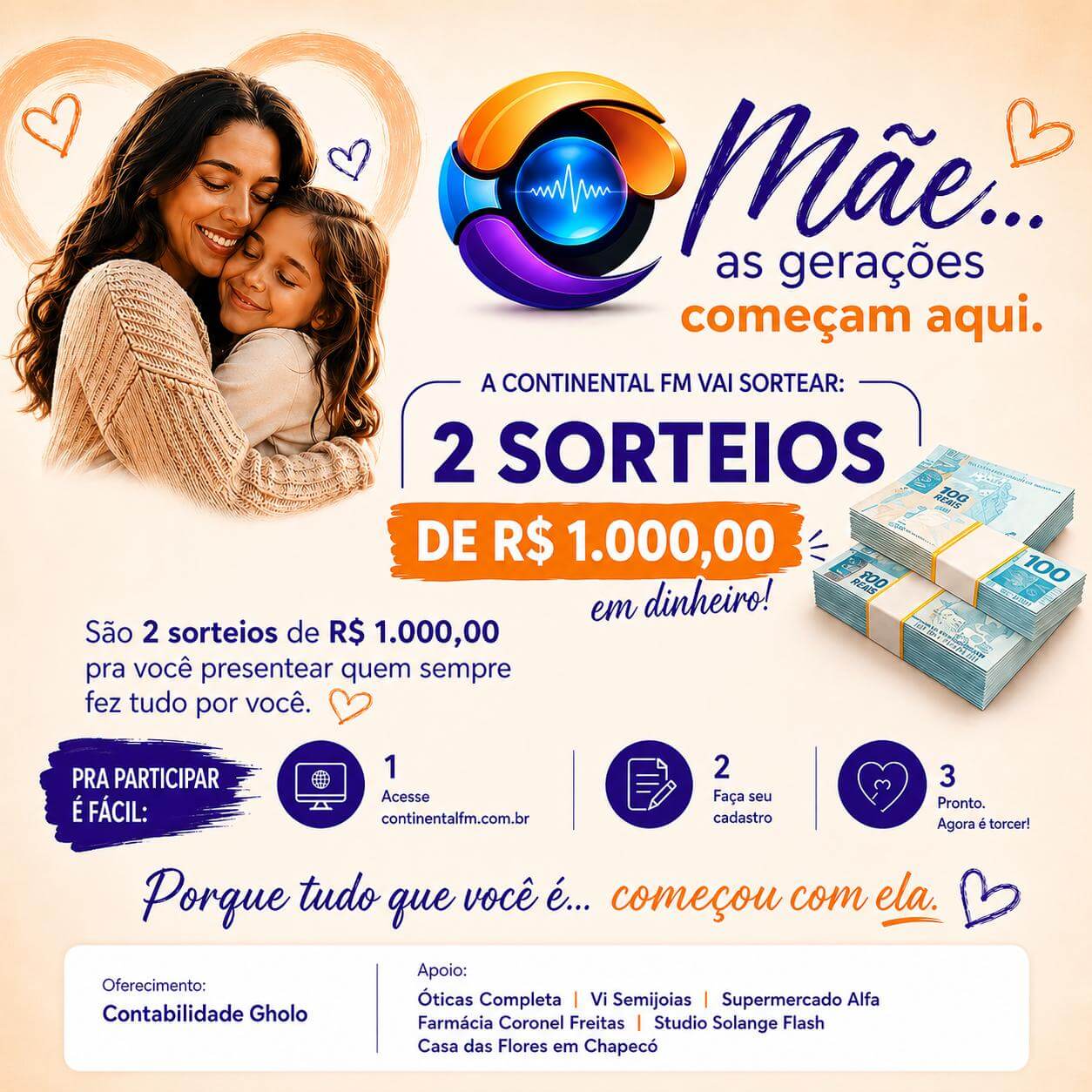 Banner Dia Das Mães Promo Feed