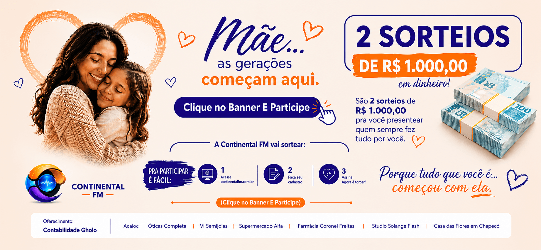 Clique No banner E Participa