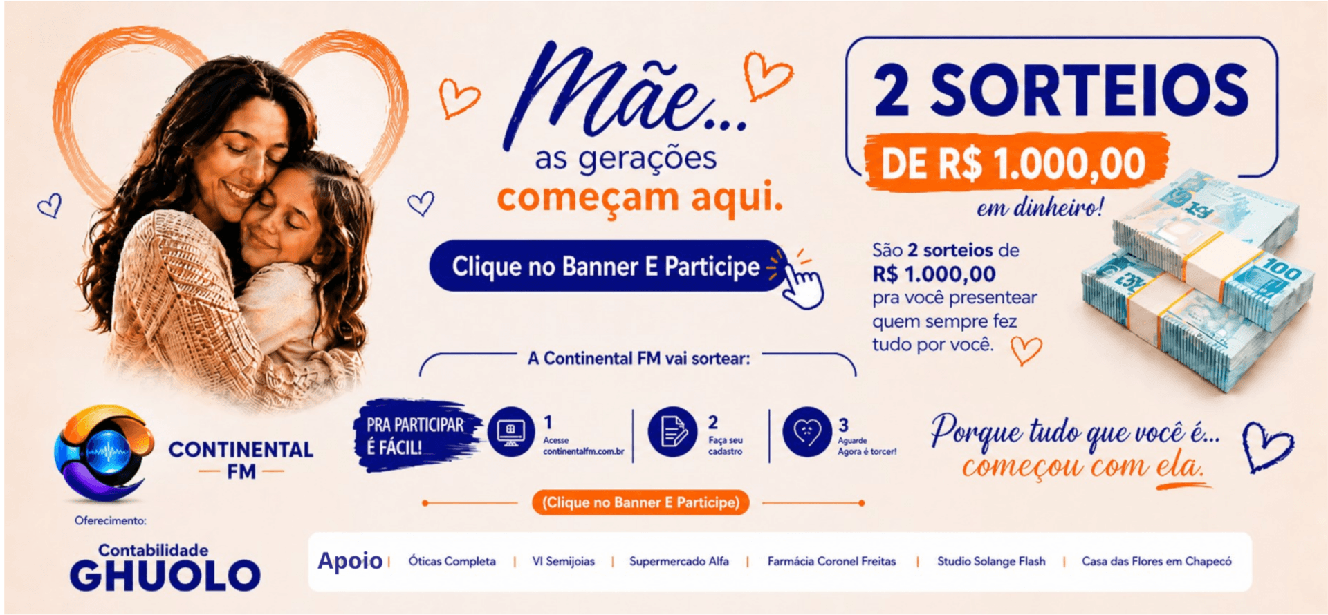 Clique no banner para participar